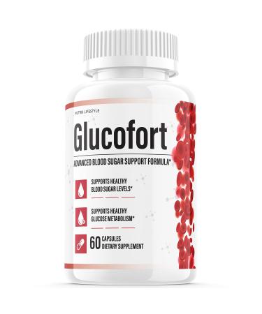 Glucofort Supplement Capsule Pills Max Natural for Diabetes Original Advanced Blood Sugar Support Formula Glucofortal Glucfort Glocofort Glucose Fort Glucafort Gluco Forte Official (60 Capsules)