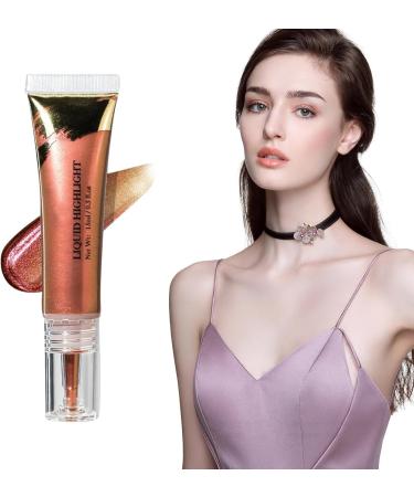 Liquid Highlighter - Long Wear Natural Glow Enhancer - Multifunctional Face Makeup Accessories For Dry Skin Oily Skin Sensitive Skin Combination Skin Hersil 5 - Buy Online on GoSupps.com