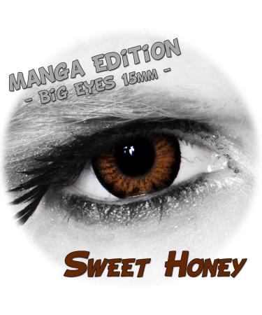 Big Sexy Sweet Gray Contact Lenses | Free Container | -3.75 Dioptria | Darxity Big Eyes Mangalinsen - Buy Online on GoSupps.com