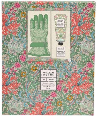 William Morris At Home Gardening Glove Set with Hand Cream 100ml - Buy Online on GoSupps.com