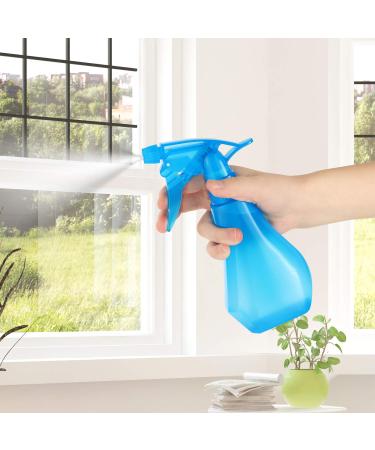 Pack of 4 - 8 Oz Empty Plastic Spray Bottles - Multi Purpose Use - BPA Free - Adjustable Fine Mist - Hair, Plants, Pets, Cooking - Buy Online on GoSupps.com
