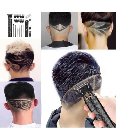 Buy Cordless Hair Clippers for Men - Travel-Friendly Rechargeable Hair Trimmer with 6 Earpicks - Best Hair Clipping & Sculpting Tool in Black - Buy Online on GoSupps.com