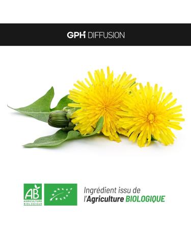 Organic Dandelion Root 270 mg - 100 Vegetable Capsules - Buy Online on GoSupps.com