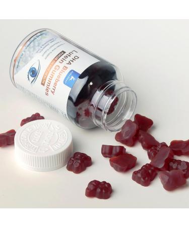 Lutein and Zeaxanthin Gummies Supplements Support Eye Health 9 in 1 with Vitamin E and C B-carotene DHA Zinc Anthocyanin (Blueberry Extract) Complex Probiotics Non-GMO Gluten Free I 60 Gummies 1 bottle - Buy Online on GoSupps.com