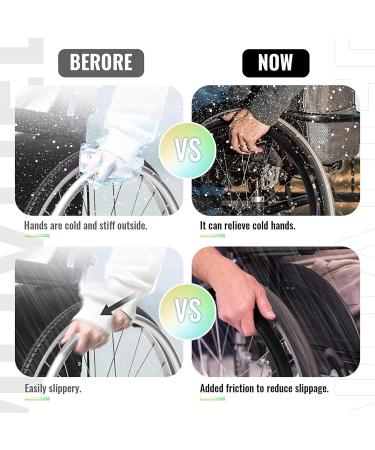 Silicone Wheelchair Push Rim Covers Silicone Hand Push Cover Non-Slip Wear-Resistant Hand Push Cover Improve Grip And Traction (Color : A Size : 22 Inch) 22 Inch A - Buy Online on GoSupps.com