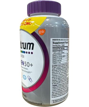 Centrum Silver Women s Multivitamin 50 Plus 275 Tablets Multivitamin & Multimineral Supplement with Vitamin D B Vitamins & Antioxidants Supports Energy Bone Immune Hair Skin & Nails Health - Buy Online on GoSupps.com