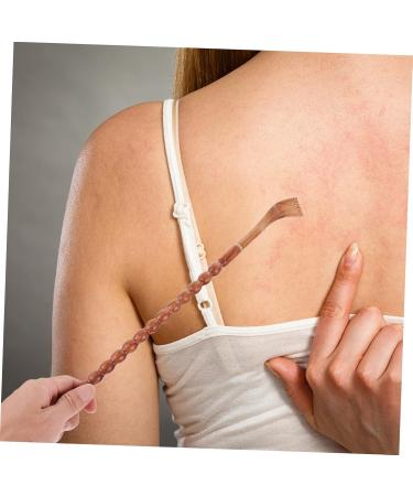 Healvian 3-Piece Wooden Back Scratcher Set | Portable Massage & Shoe Puller | Ergonomic Wenge Scraper for Ultimate Comfort - Buy Online on GoSupps.com