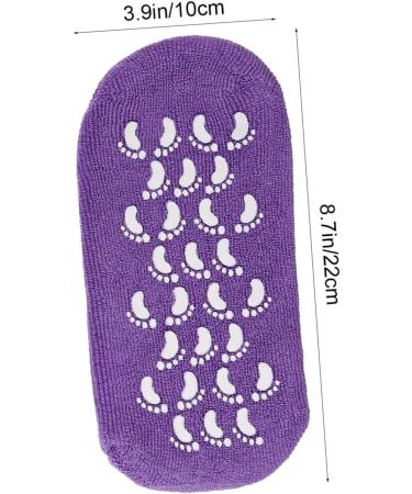 FOMIYES 6 Pairs Gel Socks Moisturizing Socks Spa Socks for Salon Moisturizing Foot Covers Foot Cover Socks Moisturizing Feet Socks Spa Use Socks Foot Caring Masks Foot Spa Socks Foot Masks - Buy Online on GoSupps.com