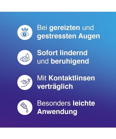 Glamlen's Eye Drops for Dry Eyes - Moisture & Comfort for Contact Lens Wearers - 15 ml (1 Pack) - Buy Online on GoSupps.com