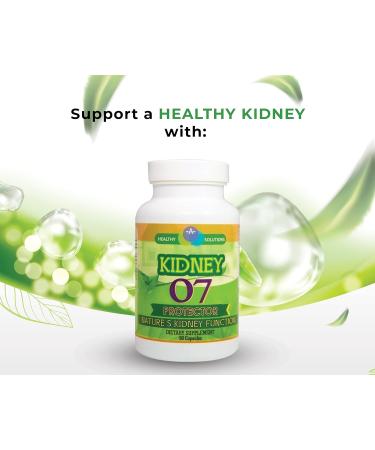Buy Kidney Protector 07 - Natural Renal Function Support Diuretic Blood Purifier - 90 Caps - International Shipping Available - Buy Online on GoSupps.com