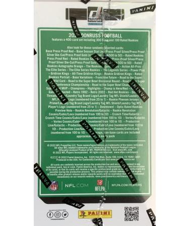 2022 Panini Donruss Football Trading Card Blaster Box - 90 Cards - Buy Online on GoSupps.com