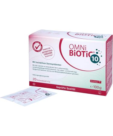 Buy Omni Biotic 10 - 20 St. Portion Bags | Best Probiotic for Gut Health | International Shipping Available - Buy Online on GoSupps.com