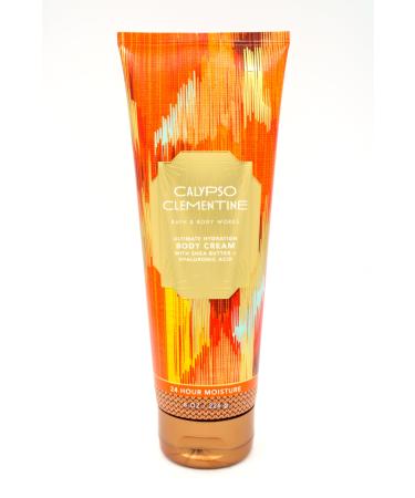Calypso Clementine Bath and Body Ultimate Hydration Body Cream 8 oz
