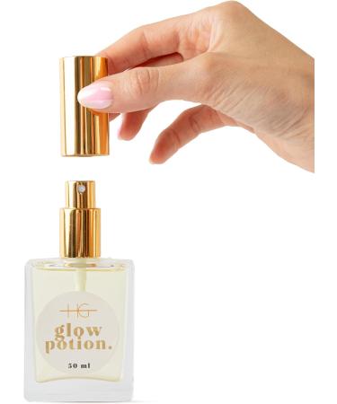  HG AESTHETICS Glow Potion Dry Oil for Face Body & Hair With Honey & 10 Botanical Oils Moisturizing Oil Anti-Dryness For Radiant Skin & Healthy Hair (50ML) - Buy Online on GoSupps.com
