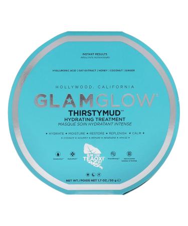 GlamGlow Thirsty Mud Teal Facial Treatment Cream - 1.7 oz - Buy Online on GoSupps.com