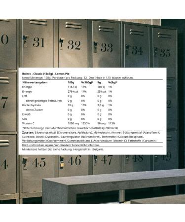 Bolero Classic Lemon Pie Delicious 12 Piece Pack 1.3 kg | No Deposit International Shipping - Buy Online on GoSupps.com