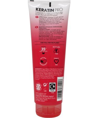 Creightons Pro Keratin Strength & Repair Conditioner (250ml) - Helps Boost Keratin Levels For Silky Smooth More Manageable Hair. For Dry Damaged Hair. (Pack of 2) 250 ml (Pack of 2) - Buy Online on GoSupps.com