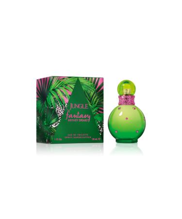 Britney Spears Jungle Fantasy Limited Edition Eau De Toilette Spray for Women 1.0 Fl Oz 1 Fl Oz (Pack of 1)