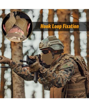 Qavctw Tactical Shooting Mask - Foldable Silicone Airsoft Mask for Outdoor Sports | Breathable Half Face Mask for Paintball Hunting Riding & Climbing - Buy Online on GoSupps.com