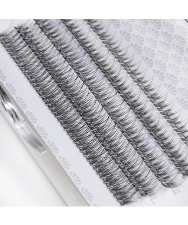 Fairy Fish Tail+Spike Lash Extensions Mixed Tray 0.07mm Thickness Single Thick Premade Spikes Individual Eyelash Extensions Fishtail Design 8-12mm Mix Length (Fishtail)