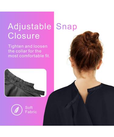 izzycka Hair Coloring Dye Cape - Waterproof Nylon Salon Smock with Snap Closure - Buy Online on GoSupps.com