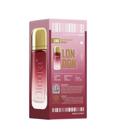 Dicora Urban Fit London Perfumes for Women - Notes of Bergamot Almond Jasmine Iris Tonka Bean Cinnamon and Vanilla - 5.07 oz EDT Spray - Buy Online on GoSupps.com