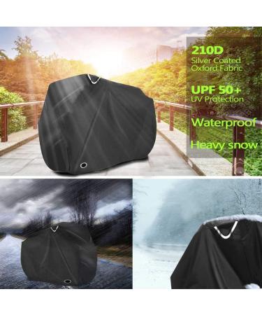 ENGWE Heavy Duty 2 Bike Cover | Waterproof 210D Oxford Fabric | Outdoor Storage for Mountain, Road, Electric Bikes | Rain, Sun, UV Protection | Dustproof, Windproof | Lock Holes Included - Buy Online on GoSupps.com