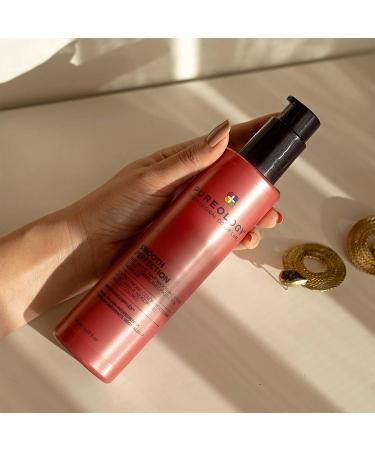 Pureology Smooth Perfection Anti-Frizz Smoothing Lotion | Heat Styling Protection | Vegan 6.59 Fl Oz - Buy Online on GoSupps.com