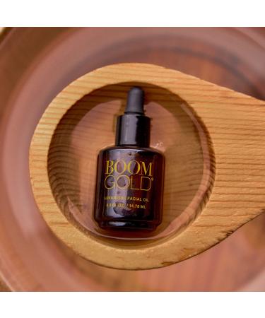 BOOM! by Cindy Joseph Gold Facial Oil - Organic Lightweight Hydration for Delicate Skin - Buy Online on GoSupps.com