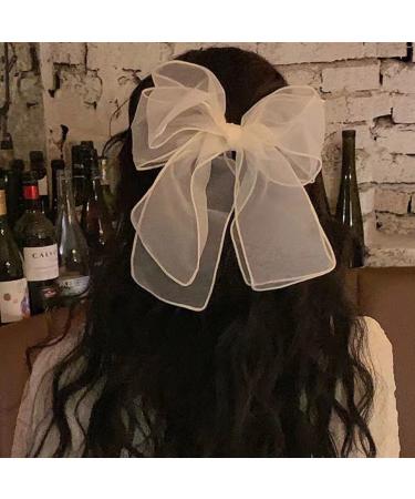 Girls Hair Clip Lovely Barrettes With Oversized Bowknot Summer Hair Clip Cute Hair Holder For Camping Travel Festival Hair Barrettes For Daily Life Small Lovely Hair Barrettes For Women Small No