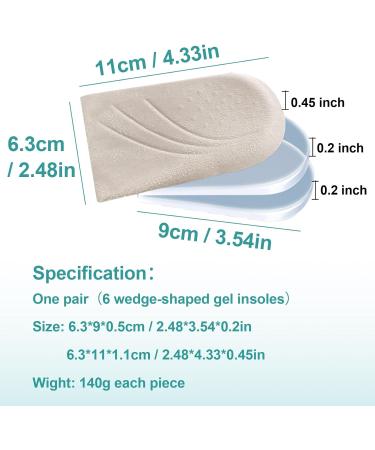 Adjustable Corrective Insoles for Supination & Pronation | Relief for Bow Legs X-Shaped Legs Knee Pain & Foot Alignment - Buy Online on GoSupps.com