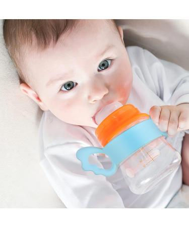 Toddmomy 4PCS Baby Bottle Handles - Silicone Grip Holder for Kids | Perfect for Small Hands | International Shipping Available - Buy Online on GoSupps.com