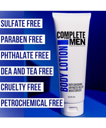 Best Men's Body Lotion for Dry Skin | Non-Greasy Moisturizer with Shea Butter & Aloe Vera | 24 Hour Hydration - Buy Online on GoSupps.com