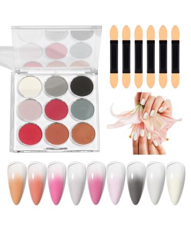 Poudre Ongles Effet Chrome - Finition Miroir Magique Brillante - Effet Chrome D coration Arc-en-D grad Brillante DIY pour P ques Halloween No l CF04