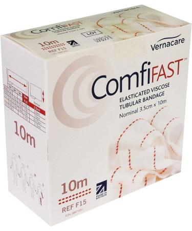 Comfifast Elasticated Tubular Stretch Viscose Bandage - Small Limbs Red Line 3.5cm - 10m Roll - Buy Online on GoSupps.com