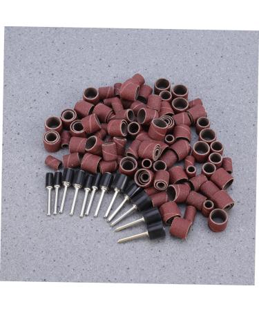 Beaupretty Rollers Drill Set metal models plastic drum sanding band sleeve sanding band for nail drill Sanding Drum olive Nail Wood Tools Woodworking - Buy Online on GoSupps.com
