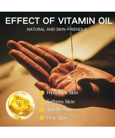 Vitamin E Oil for Skin - Natural Vitamin E Oil - Vitamin E Oil for Face Care - Essential Oils for Skin - Massgae Body Oil for Reduce Scars Nourish Dry Hair Tender Skin Care 75ml - Buy Online on GoSupps.com