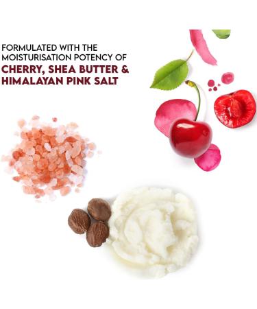 Organic Cherry & Shea Butter Lip Balm - Soothing, Hydrating, and Deeply Nourishing (3 Count, 6 Pieces) - Buy Online on GoSupps.com