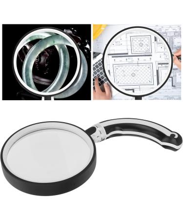 Verdant Touch Magnifier - 100mm Clear HD Lens Rotating Foldable Handle | Handheld Reading Magnifier for Optimal Clarity - Buy Online on GoSupps.com