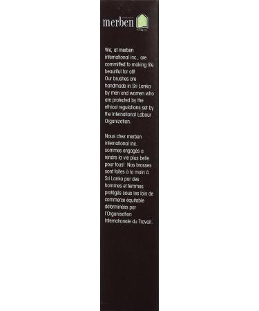 Merben International Coconut Foot Brush - Hard Texture, 6.5 Length | For Dry or Wet Use - Buy Online on GoSupps.com