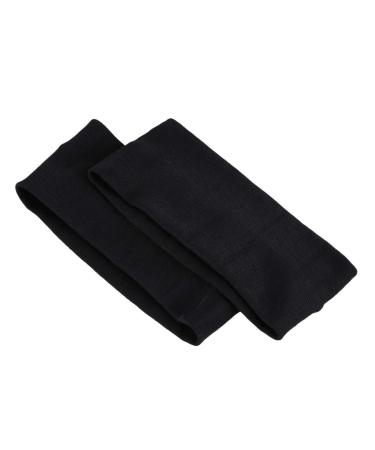 2 Pcs Women Cotton Hairbands - Stylish Sweat-Resistant Headbands for Ladies | Black Hair Accessories - Buy Online on GoSupps.com