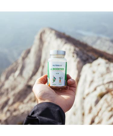 NUTRI & CO The Booster Powerful Anti-Fatigue Caffshock Caffshock Caffshock 400 mg (Green Coffee + Guarana + Green Tea + Mate) & Panax White Ginseng Energy & Concentration 40 Vegan Capsules  - Buy Online on GoSupps.com