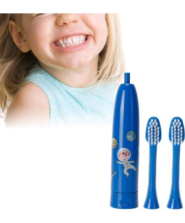 Best Electric Toothbrush for Kids - Waterproof Cartoon Design Dental Care - Dark Blue - Buy Online on GoSupps.com