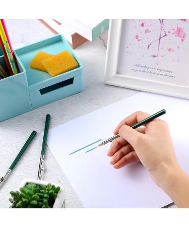 Zonon 6 Pieces Art Ruling Pen Set with Masking Fluid Pen and Glue Residue Eraser - Green | Watercolor Drawing Supplies - Buy Online on GoSupps.com