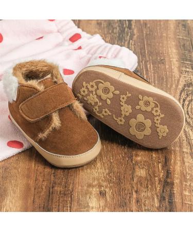 Sonsage Velvet Baby Booties | Unisex Anti-Skid Soft Sole Shoes for Winter | Toddler Fleece Cozy Boots - Buy Online on GoSupps.com