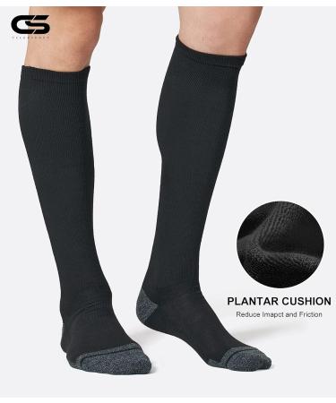CS CELERSPORT Over the Calf Baseball Socks - Youth, Kids & Adult - 2 Pack - Black - Buy Online on GoSupps.com