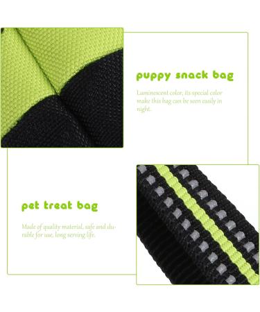 Mipcase Pet Snack Pack Training Pouch for Dogs Puppy Treat Bag Outdoor Dog Treat Bag Travel Snack Rack S Light Green - Buy Online on GoSupps.com