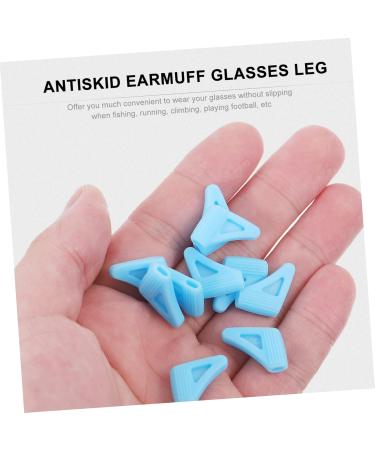 Doitool Anti-Glasses Ear Hooks - Silicone Sports Sunglasses Holders for Glasses - 10 Pack - Blue - Buy Online on GoSupps.com