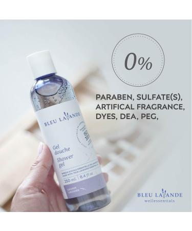 Bleu Lavande Morning Well-being Routine Set | Lavender Shower Gel Body Milk & Hand Cream | Premium Aromatherapy with Pure Lavender Essential Oil - Buy Online on GoSupps.com