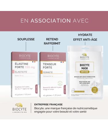 BIOCYTE - Collagen Express Gummies - Anti-Aging and Youth Skin Supplement - Hydrolyzate Collagen and Vitamin C - 45 Gums - 15 days taken - Buy Online on GoSupps.com